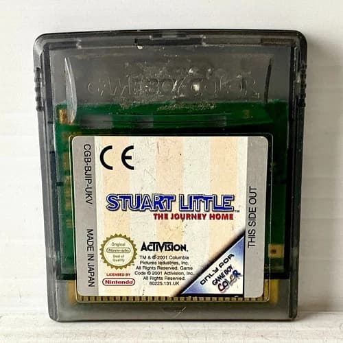 Stuart Little: The Journey Home - Nintendo Game Boy Color - Tested & Working!