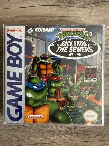 Teenage Mutant Ninja Turtles II: Back From the Sewers for Game Boy - CIB