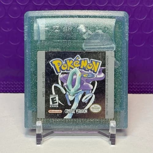 Pokemon Crystal Version Gameboy Color [Authentic – New Battery] GBC Cartridge