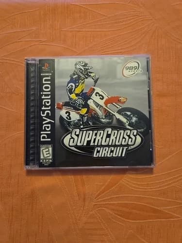 SuperCross Circuit PlayStation 1 1999 PS1 Game