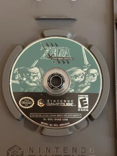 The Legend of Zelda: The Four Swords (Nintendo GameCube, 2004) - Disc Only