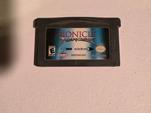 Bionicle Heroes (Nintendo Game Boy Advance GBA, 2006) ☆ Authentic ☆