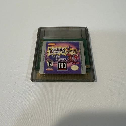 Rugrats Totally Angelica Nintendo Game Boy Color Cartridge Nickelodeon Fashion