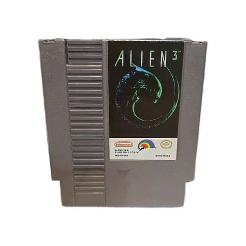 Alien 3 III Nintendo NES Game Only Tested Retro Vintage RARE Ripley Authentic!!!