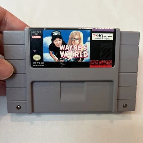 Wayne's World (Super Nintendo SNES, 1993) Cartridge Only