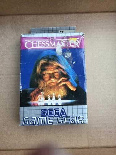 Sega the Chessmaster 1991 Game Gear Complete with Box and Manual