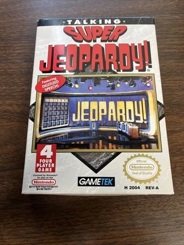 Super Jeopardy (Nintendo Entertainment System, 1991) CIB