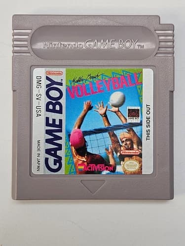Nintendo Game Boy Gameboy Malibu Beach Volleyball Cartridge Authentic Tested