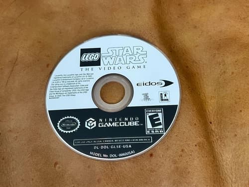 NINTENDO GAMECUBE 2005 LEGO STAR WARS THE VIDEO GAME Disc Only