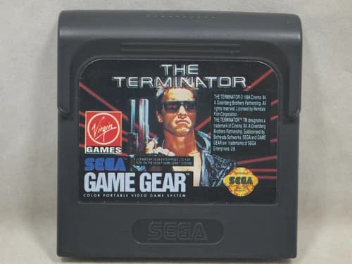 The Terminator (SEGA Game Gear) Authentic Cart Only