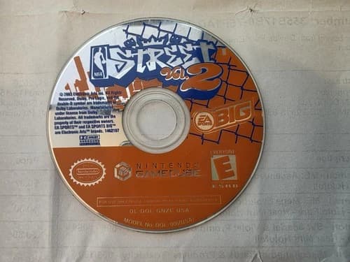 NBA Street Vol 2 GC (Nintendo GameCube, 2003) Disc Only Tested