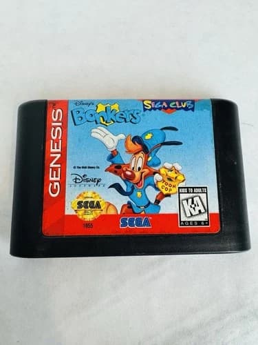Bonkers (Sega Genesis, 1994) *TESTED* Authentic Free Shipping