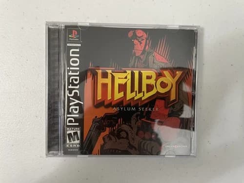 Hellboy: Asylum Seeker complete with registration cib ps1 PlayStation 1, 2003