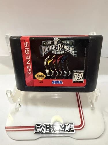 Mighty Morphin Power Rangers: The Movie (Sega Genesis, 1995) Authentic - Tested