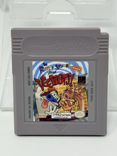 Ren Stimpy Show Veediots Nintendo Game Boy Cartridge Only Tested