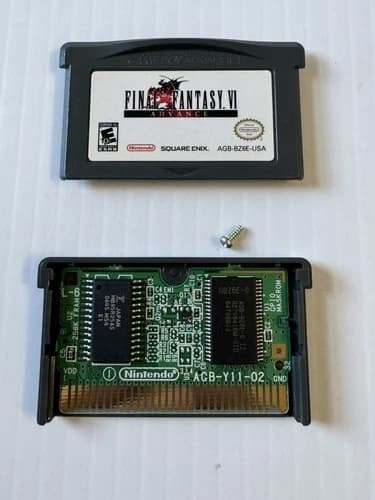 Final Fantasy VI Advance (Nintendo Game Boy Advance, 2007) GBA Cart Only TESTED
