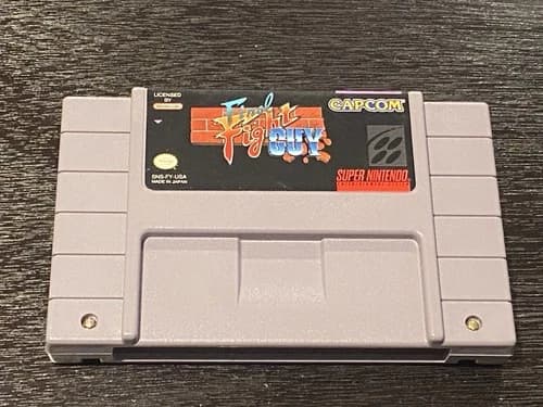 Final Fight Guy (SNES, 1992) Authentic - Cart Only - Tested & Working Very Rare