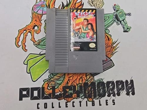 *TESTED* Vintage 1991 Nintendo NES Vice Project Doom - WORKS