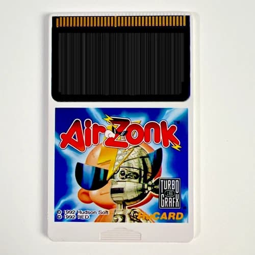 Air Zonk Game For TurboGrafx 16 - HuCard Card Only - Tested and Works Great