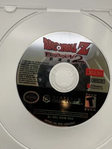 Dragon Ball Z: Budokai 2 Nintendo GameCube Disc Only - Tested Clean!