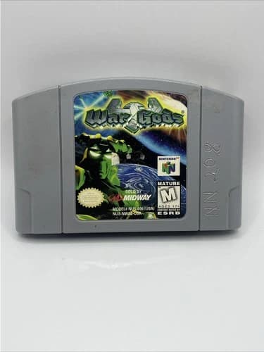 War Gods Nintendo 64 N64 Vintage 1997 Video Game Cartridge Only