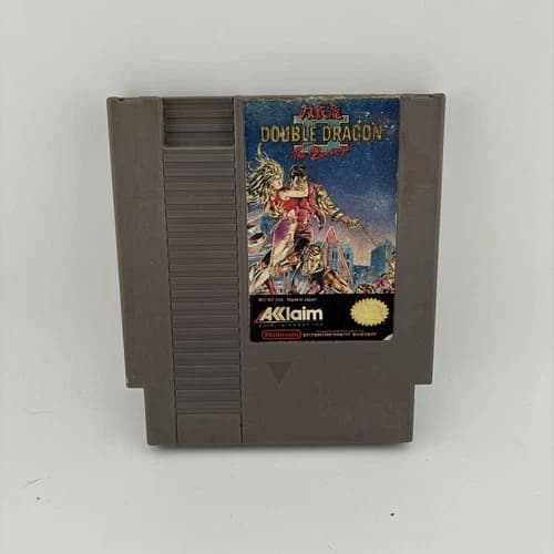 Double Dragon II The Revenge Nintendo NES 1989 Game Cartridge OEM Authentic