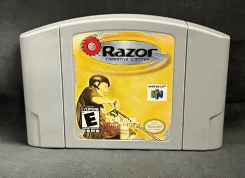 Razor: Freestyle Scooter (Nintendo 64/N64) Authentic Cartridge