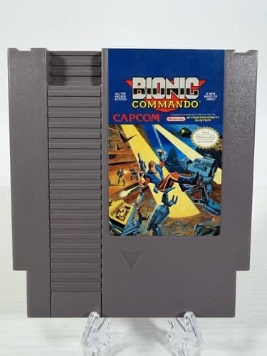 Bionic Commando (Nintendo Entertainment System, 1988) NES - TESTED [FREE SHIP]
