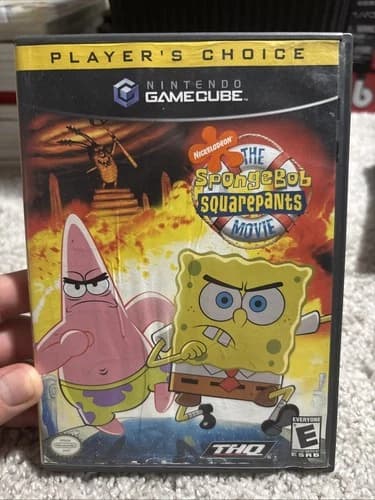 SpongeBob SquarePants Movie For Nintendo GameCube, 2004 CIB