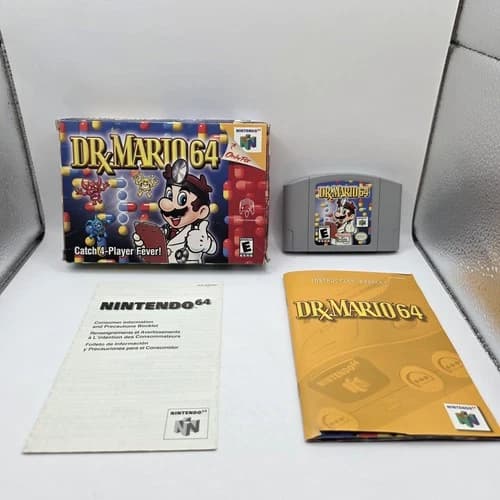 Dr. Mario - 64Nintendo(N64) (CIB) Complete In Box