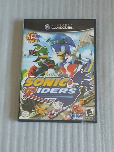 Sonic Riders Nintendo GameCube 2006 Complete With Manual See Read