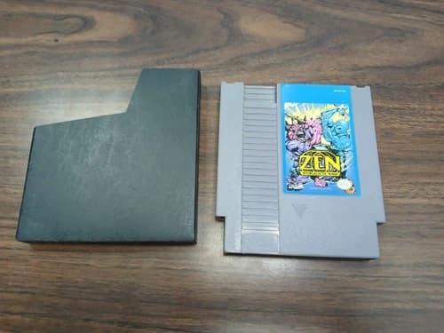 Vintage 1993 Nintendo NES Zen Intergalactic Ninja video game