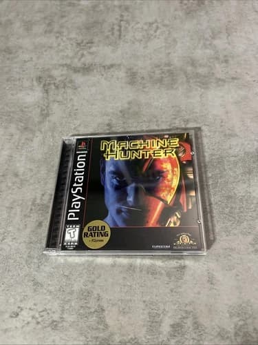 Machine Hunter (Sony PlayStation 1) PS1 Complete CIB Tested Nice W/ Reg Card