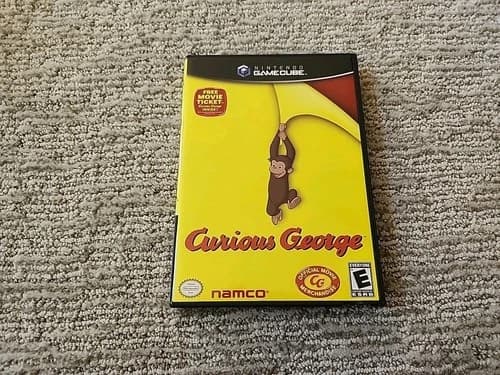 Curious George ( Nintendo GameCube, 2006) Complete With Manual CIB, GREAT SHAPE!