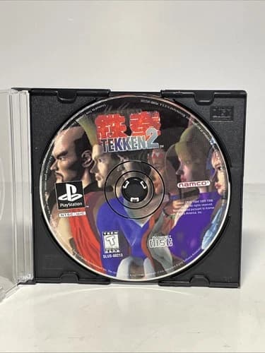 Tekken 2 PS1 Tested - PlayStation Game Disc Only Tested And Working