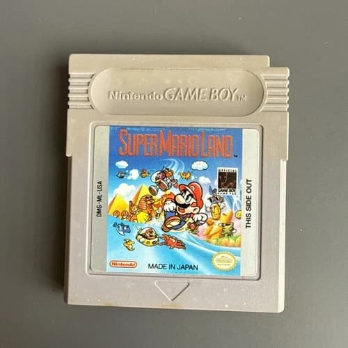 Super Mario Land Nintendo Game Boy Authentic Loose Cartridge Only Tested