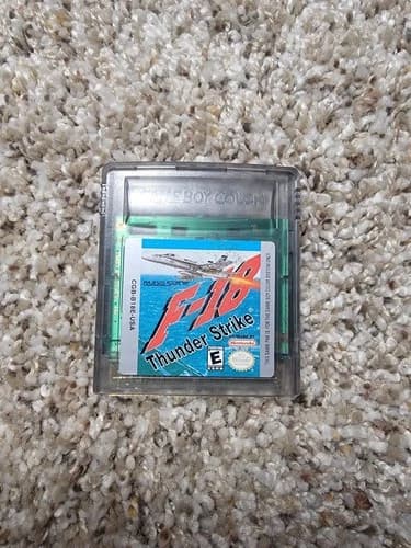 F-18 Thunderstrike (Nintendo Game Boy Color, 2000)