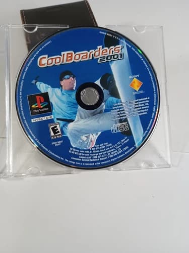 Cool Boarders 2001 (Sony Playstation 1 PS1) - DISC ONLY - TESTED, Resurfaced