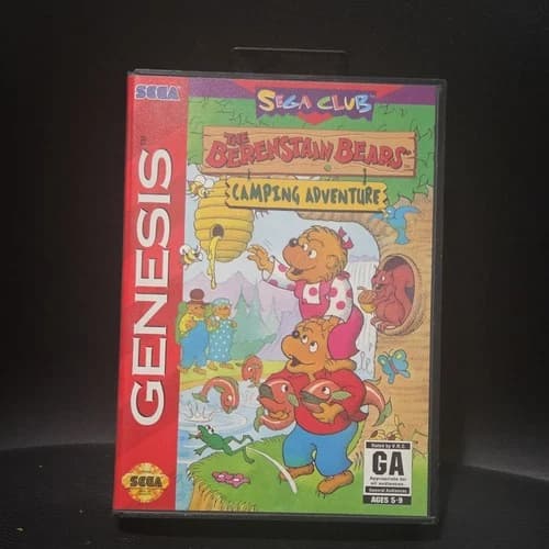 Berenstain Bears' Camping Adventure (Sega Genesis, 1993)