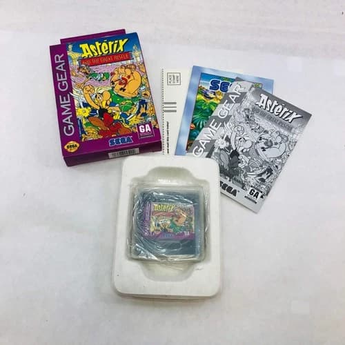 Asterix and the Great Rescue (Sega Game Gear, 1994) Complete in Original Box CIB