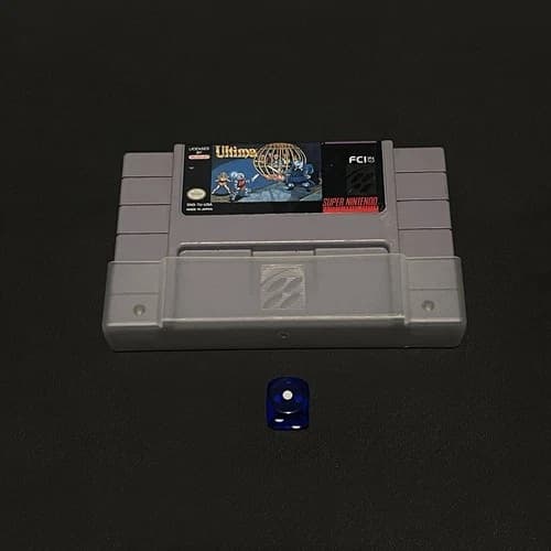 Ultima: Runes of Virtue II (Super Nintendo SNES 1994) Authentic Cart Only