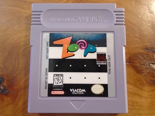 Zoop Game Boy Game Only Tested/Working