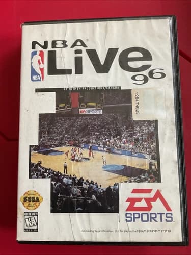 NBA Live 96 (Sega Genesis, 1995)