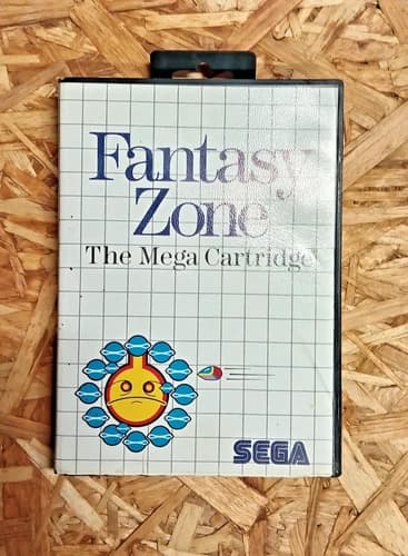 Fantasy Zone Sega Master System 1987 Game Original Vintage Retro Gaming