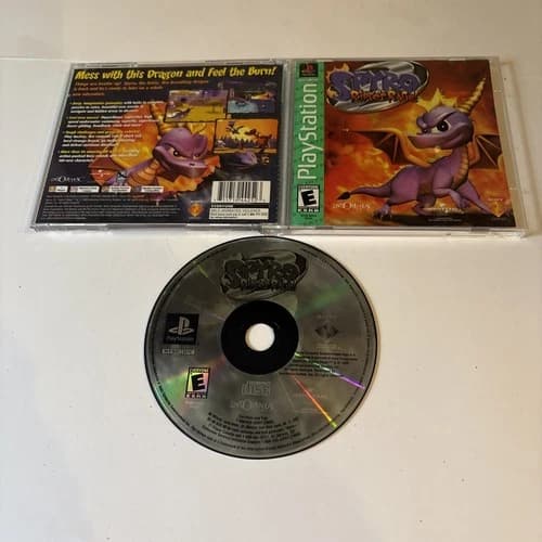 Sony Playstation 1 PS1 Spyro 2 Ripto's Rage Greatest Hits Complete