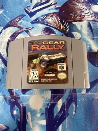 Top Gear Rally N64 Nintendo 64 Game Cartridge Only USA Authentic