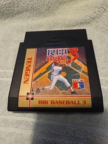 R.B.I. Baseball 3 (Nintendo Entertainment System, 1991) Authentic. NOT TESTED.