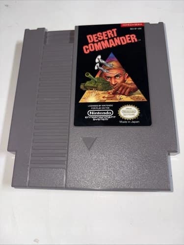 Nintendo NES Desert Commander Game Cartridge Only (Cleaned, Tested & Working)