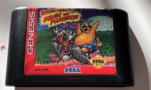 Sega Genesis - ToeJam and Earl Panic on Funkotron - Tested (1993)