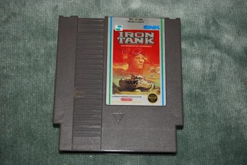 Iron Tank The Invasion Of Normandy Cartridge for NES – Tested & Working
